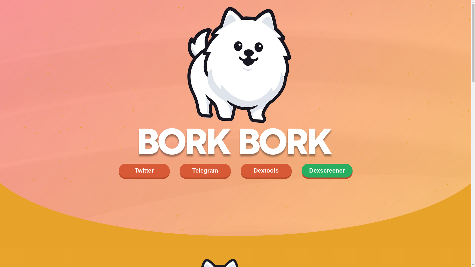 website screenshot of https://borkbork.vip/