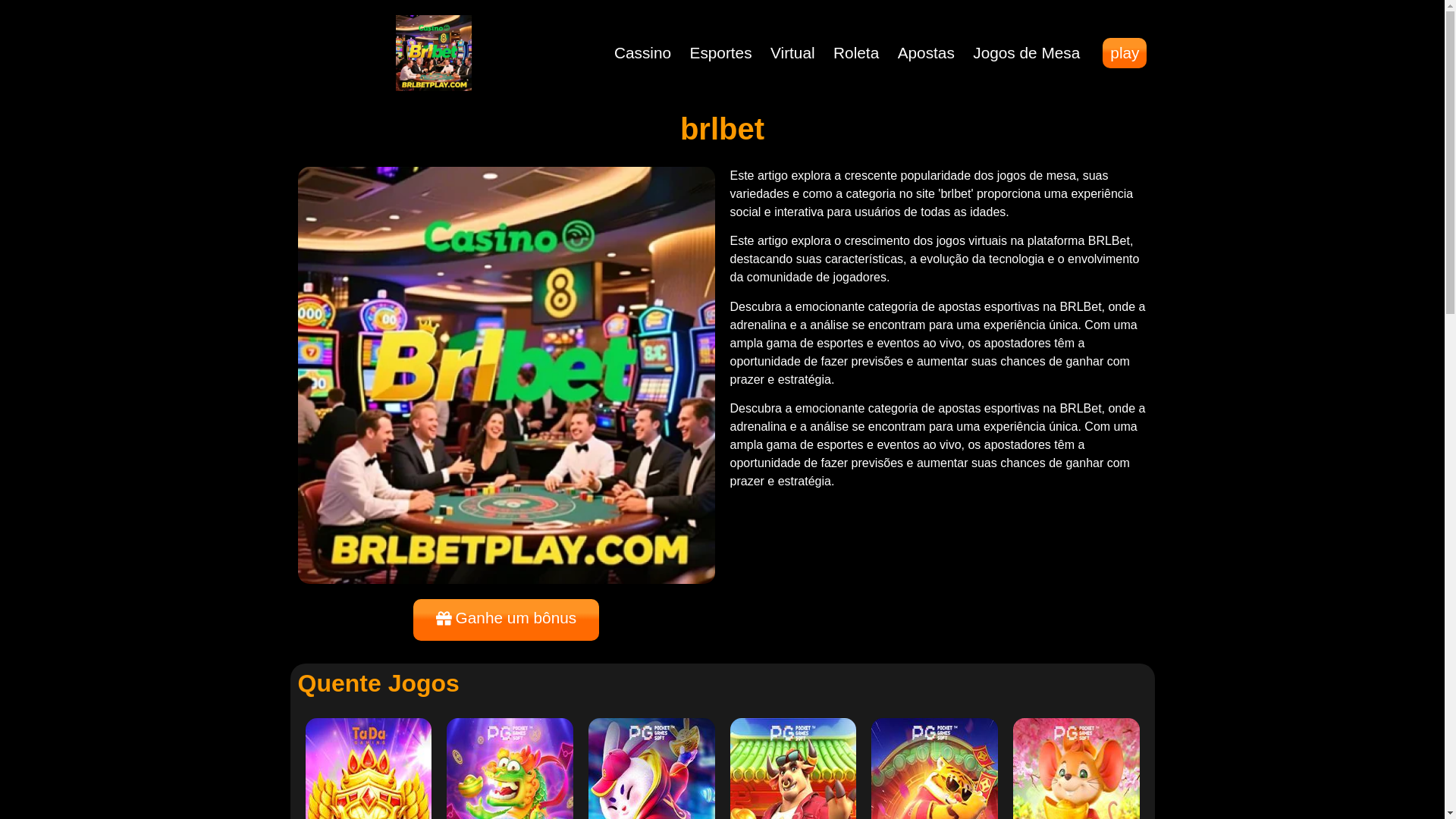 website screenshot of https://brlbetplay.com/