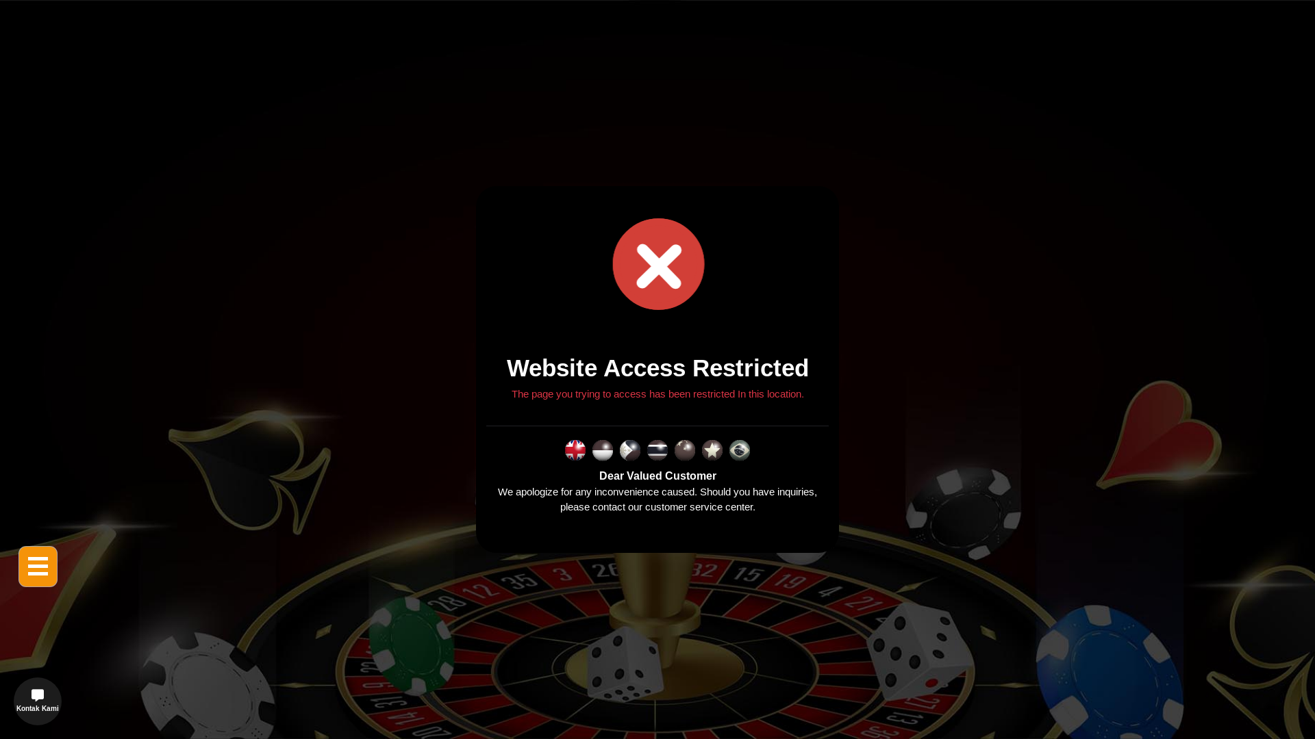 website screenshot of https://mahjongsatusatulapan.com/