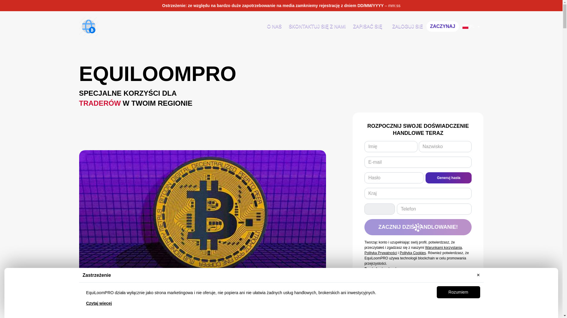 website screenshot of https://equiloompro-engine.com/pl/