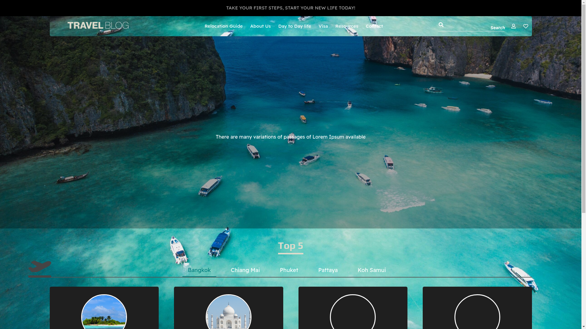 website screenshot of https://move2thailand.info/