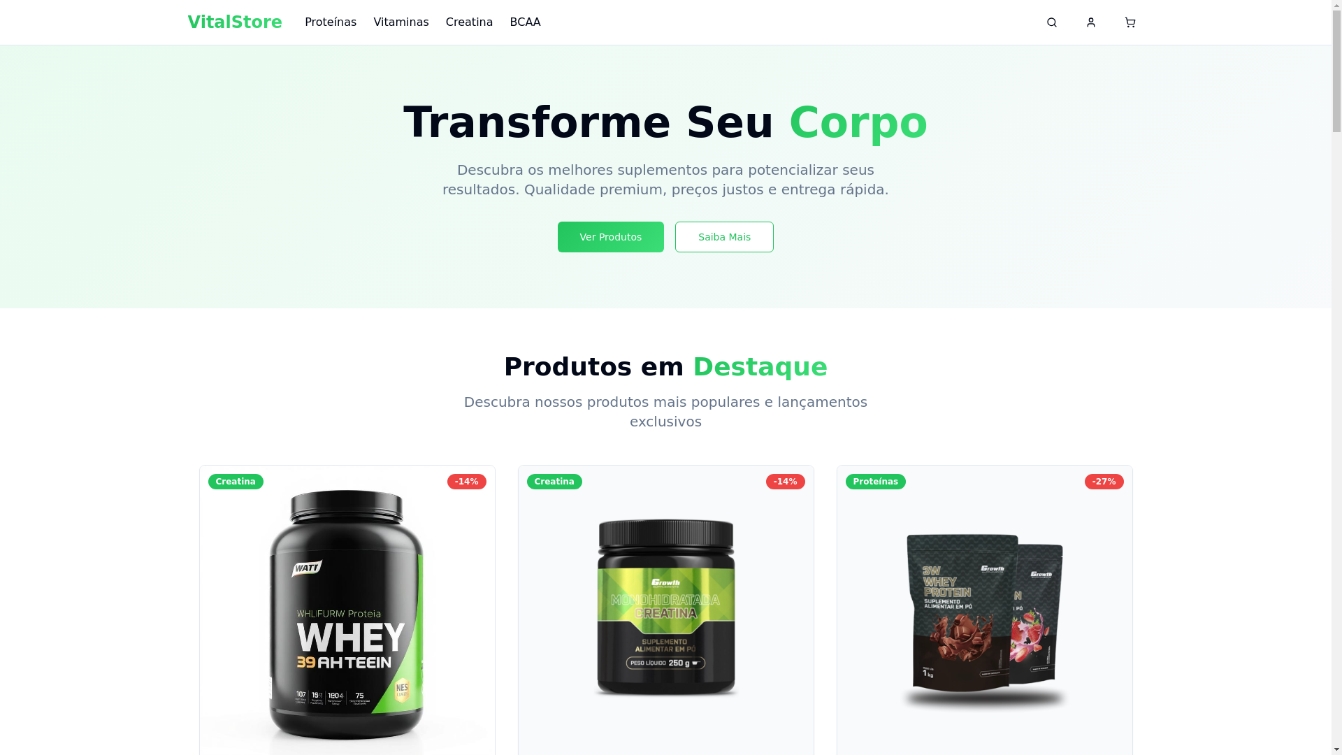 website screenshot of https://vitalsuplementos.site/