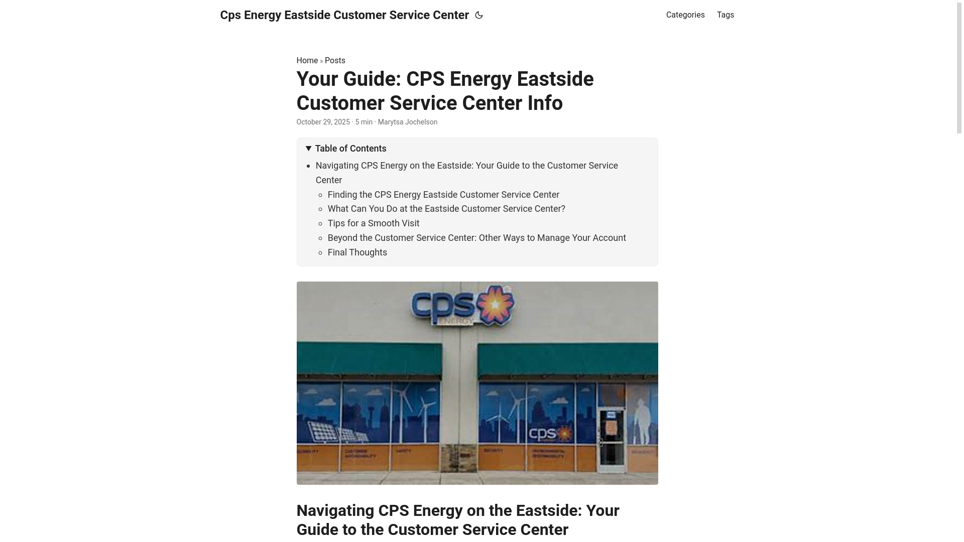 website screenshot of https://cps-energy-eastside-customer-service-center.pages.dev/