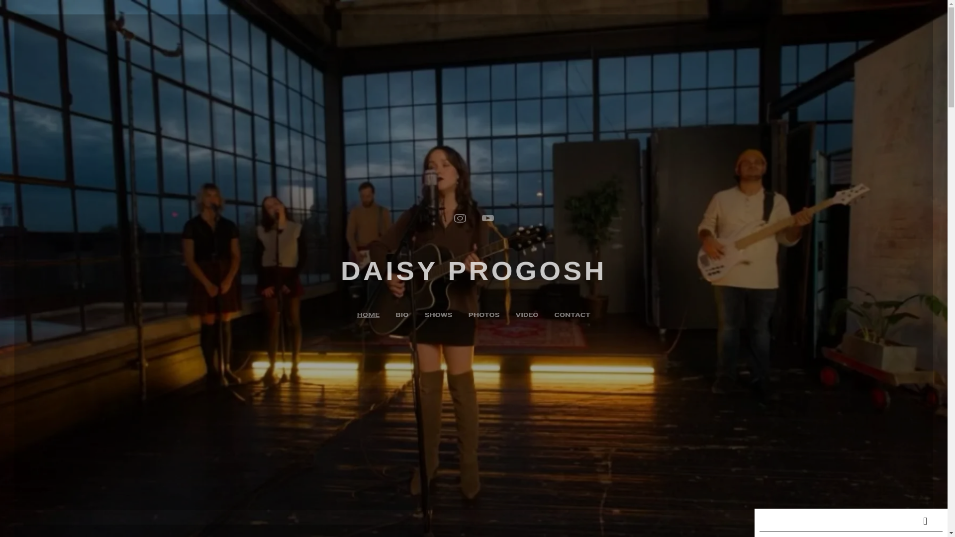 website screenshot of https://daisyprogosh.com/