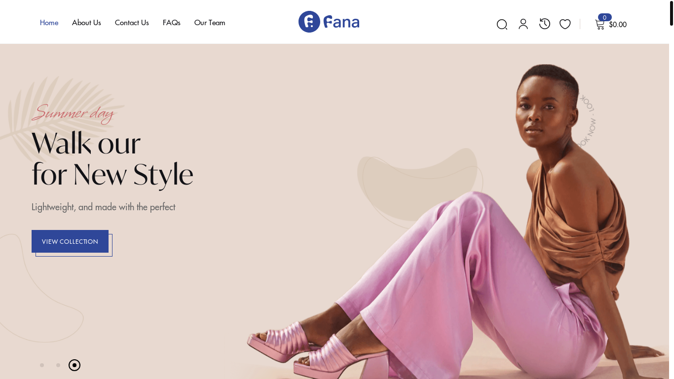 website screenshot of https://womenstoreonline.org/