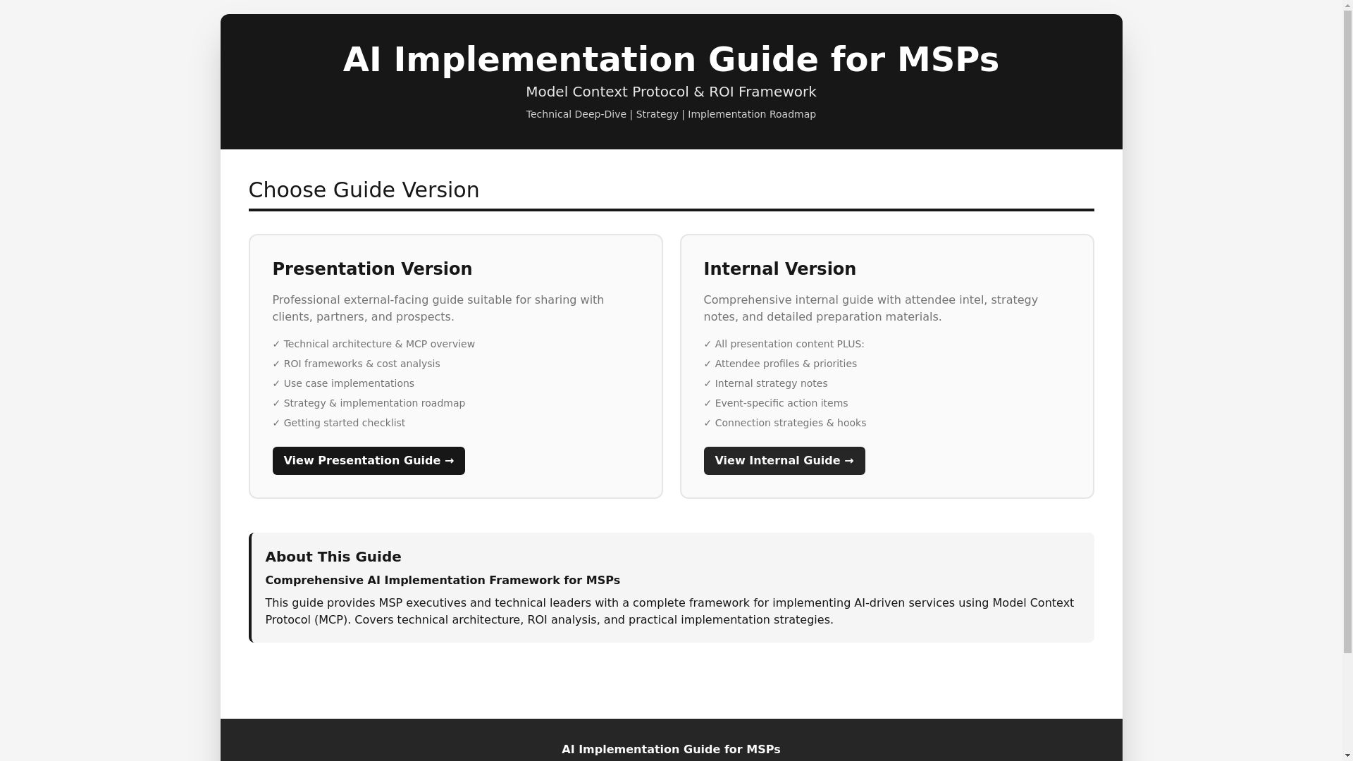 website screenshot of https://n-able-ai-summit.pages.dev/