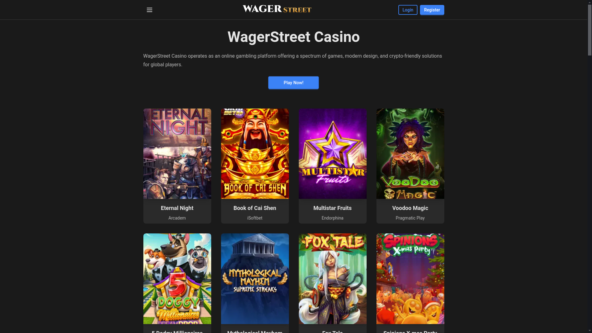 website screenshot of https://wagerstreet7-com.pages.dev/