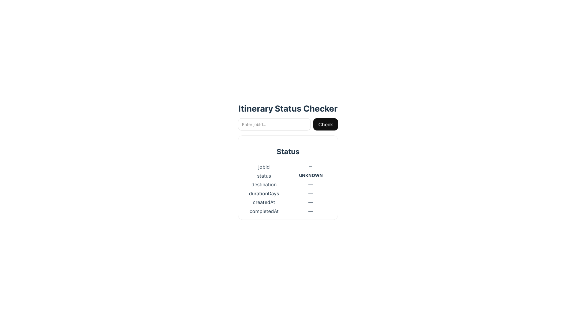 website screenshot of https://status-checker.pages.dev/