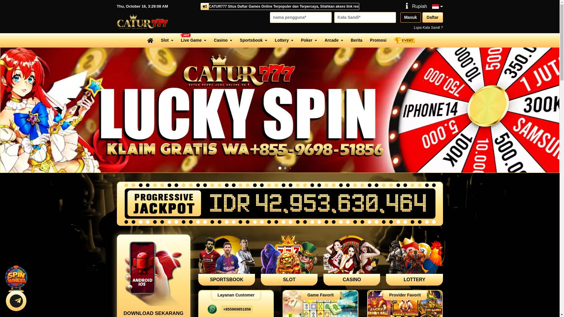 website screenshot of https://caturr777.shop/