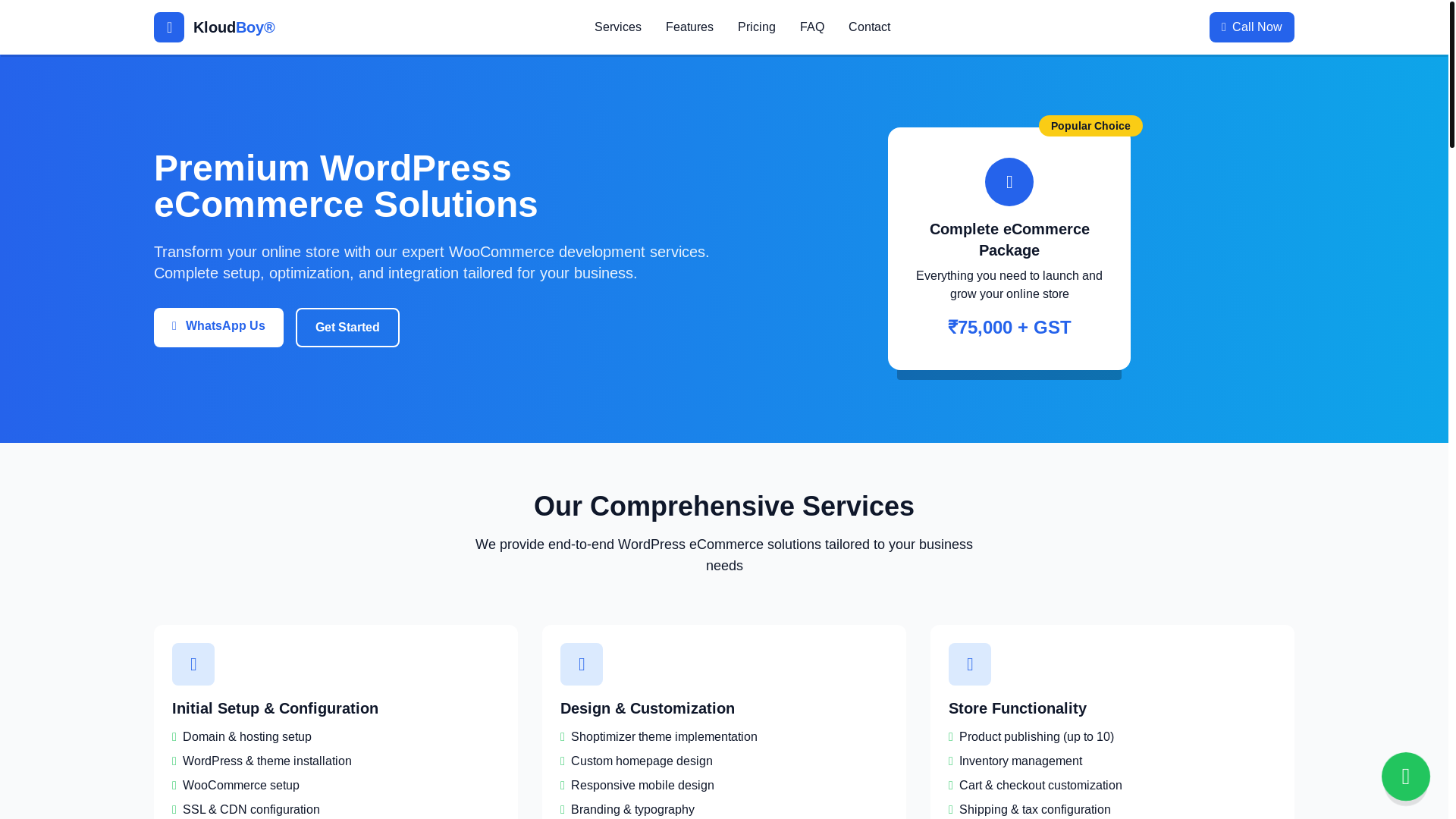 website screenshot of https://landing-page-chc.pages.dev/
