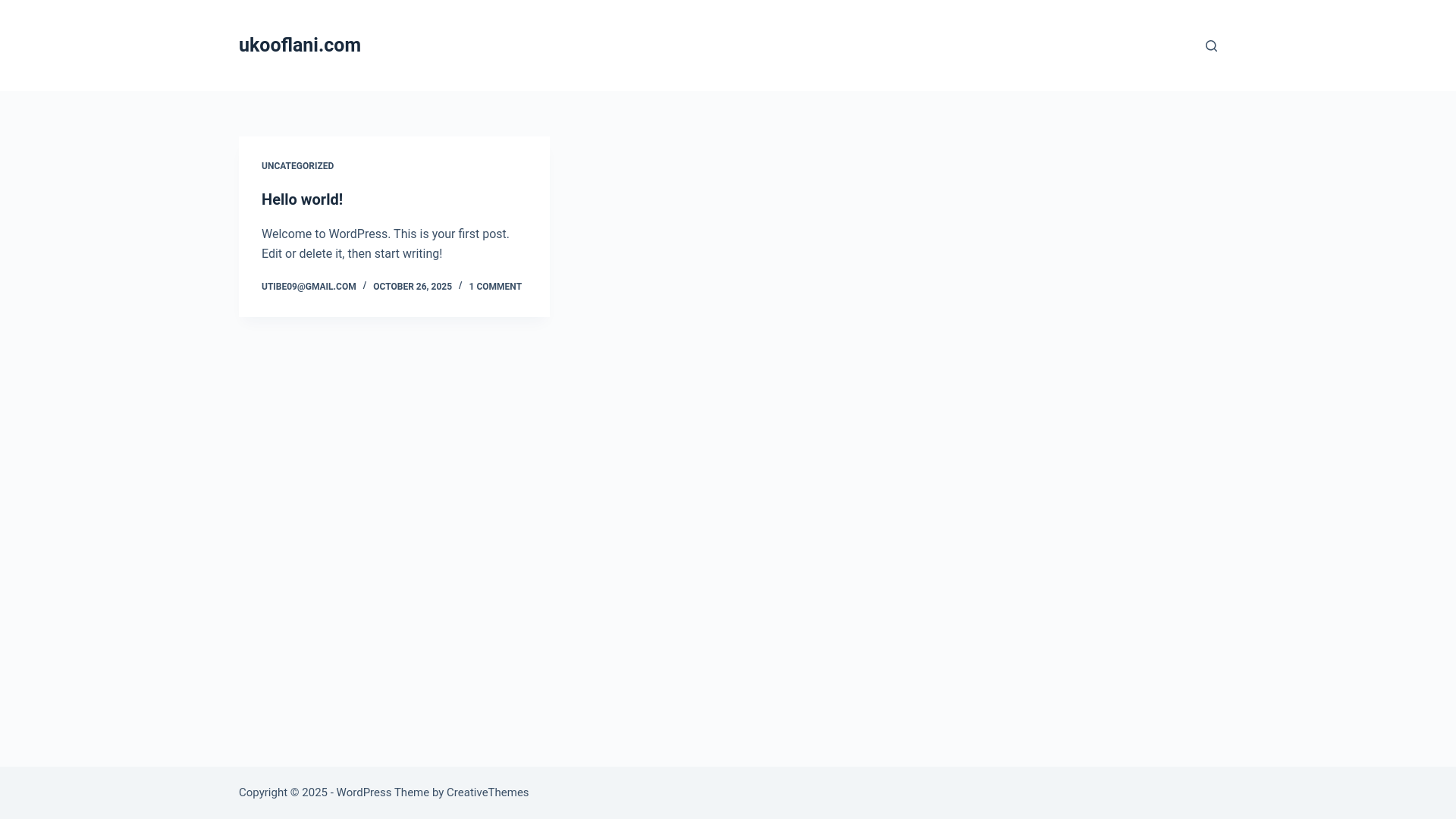 website screenshot of https://ukooflani.com/