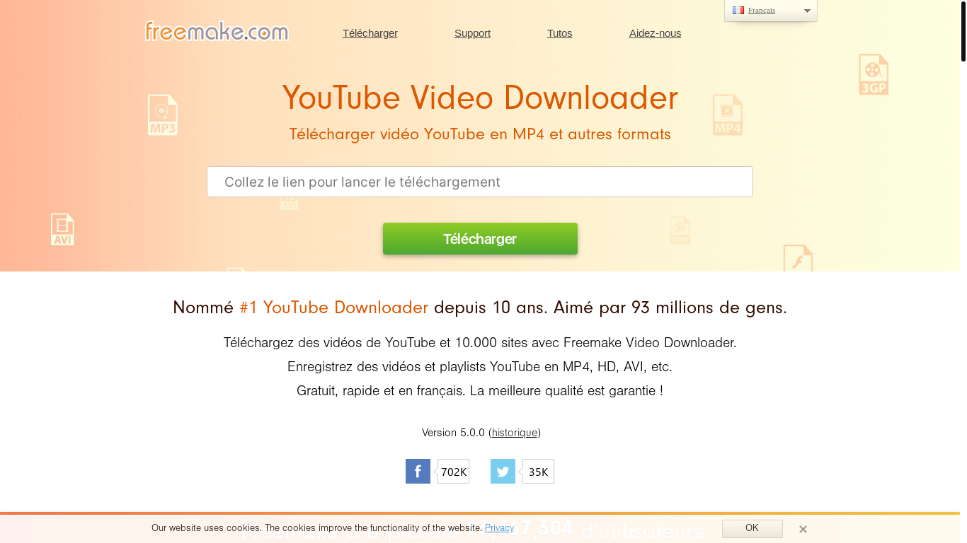website screenshot of https://www.freemake.com/fr/free_video_downloader_choicest/