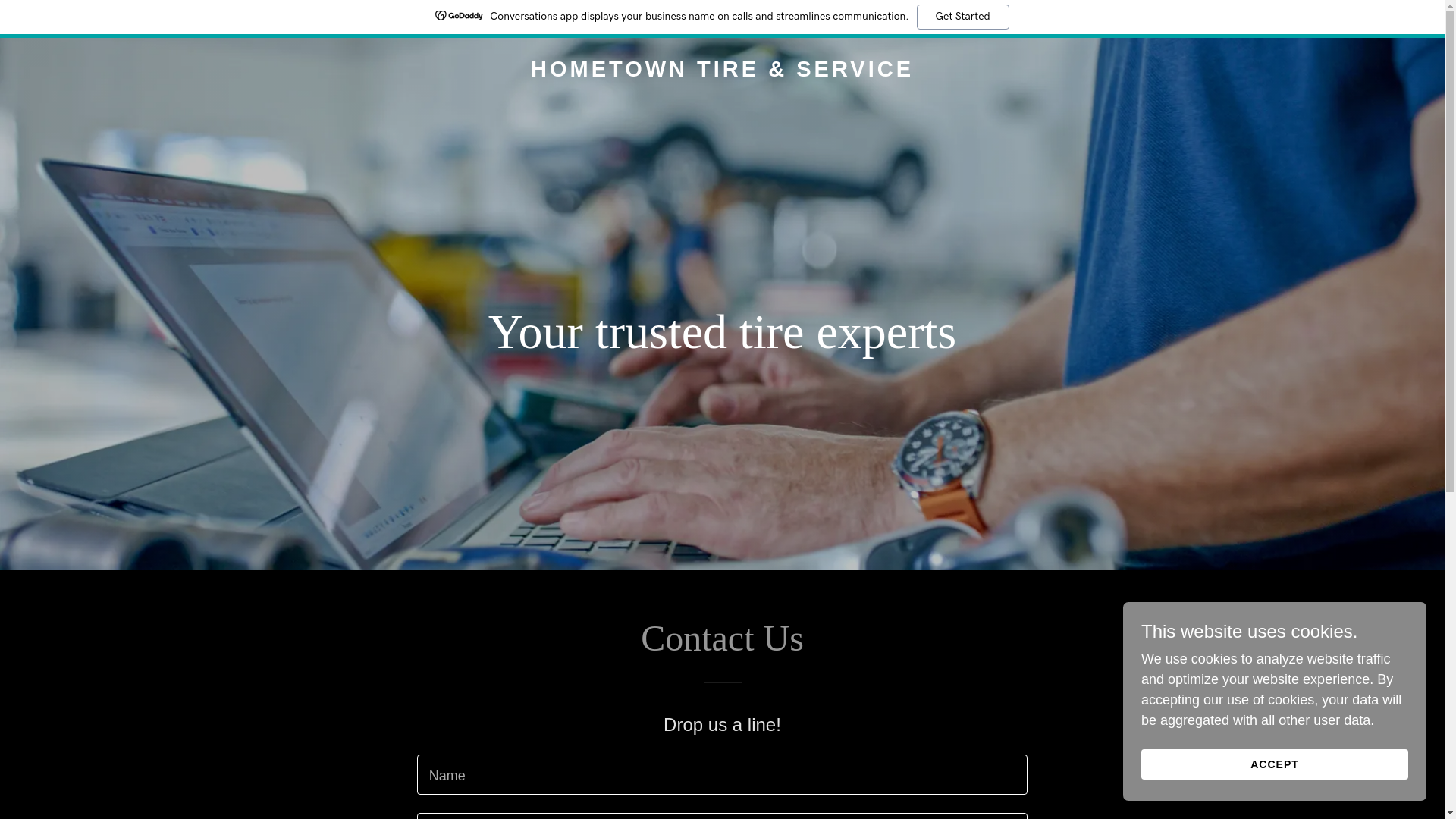 website screenshot of https://hometownts.net/