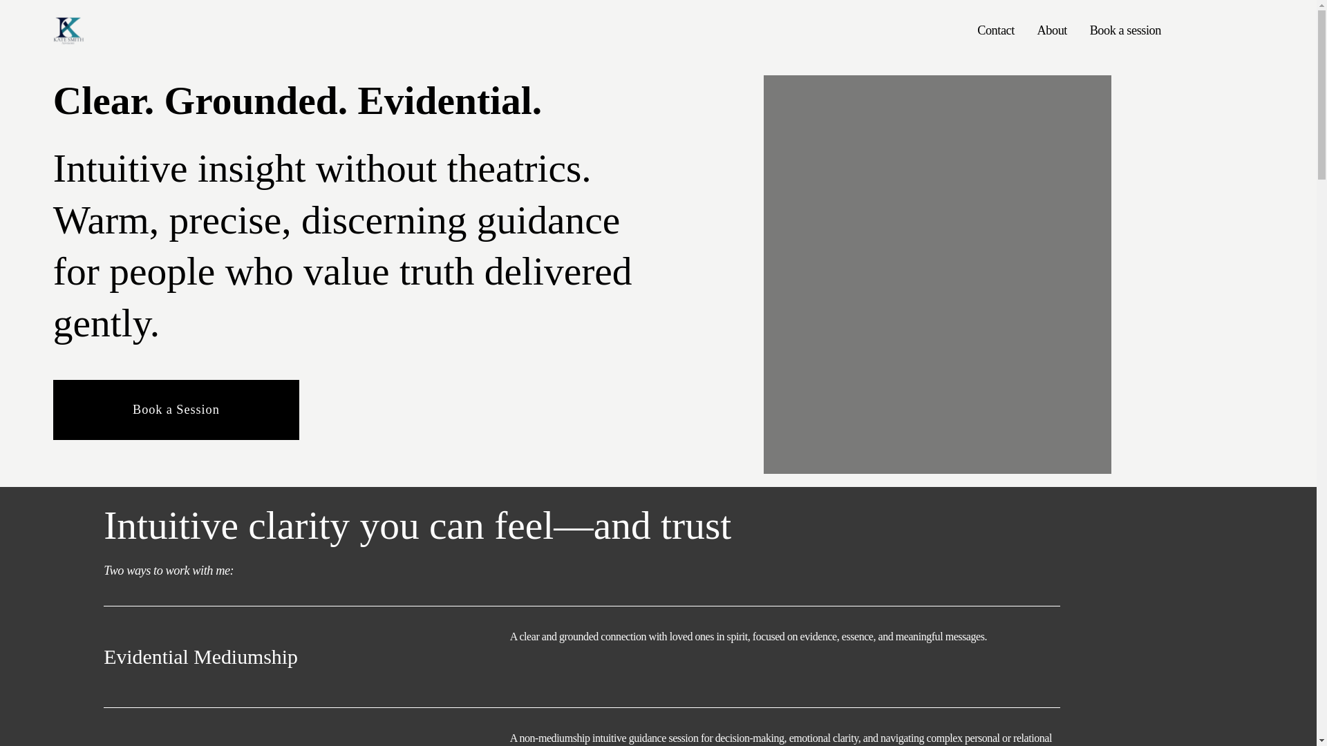 website screenshot of https://katesmithadvisory.com/