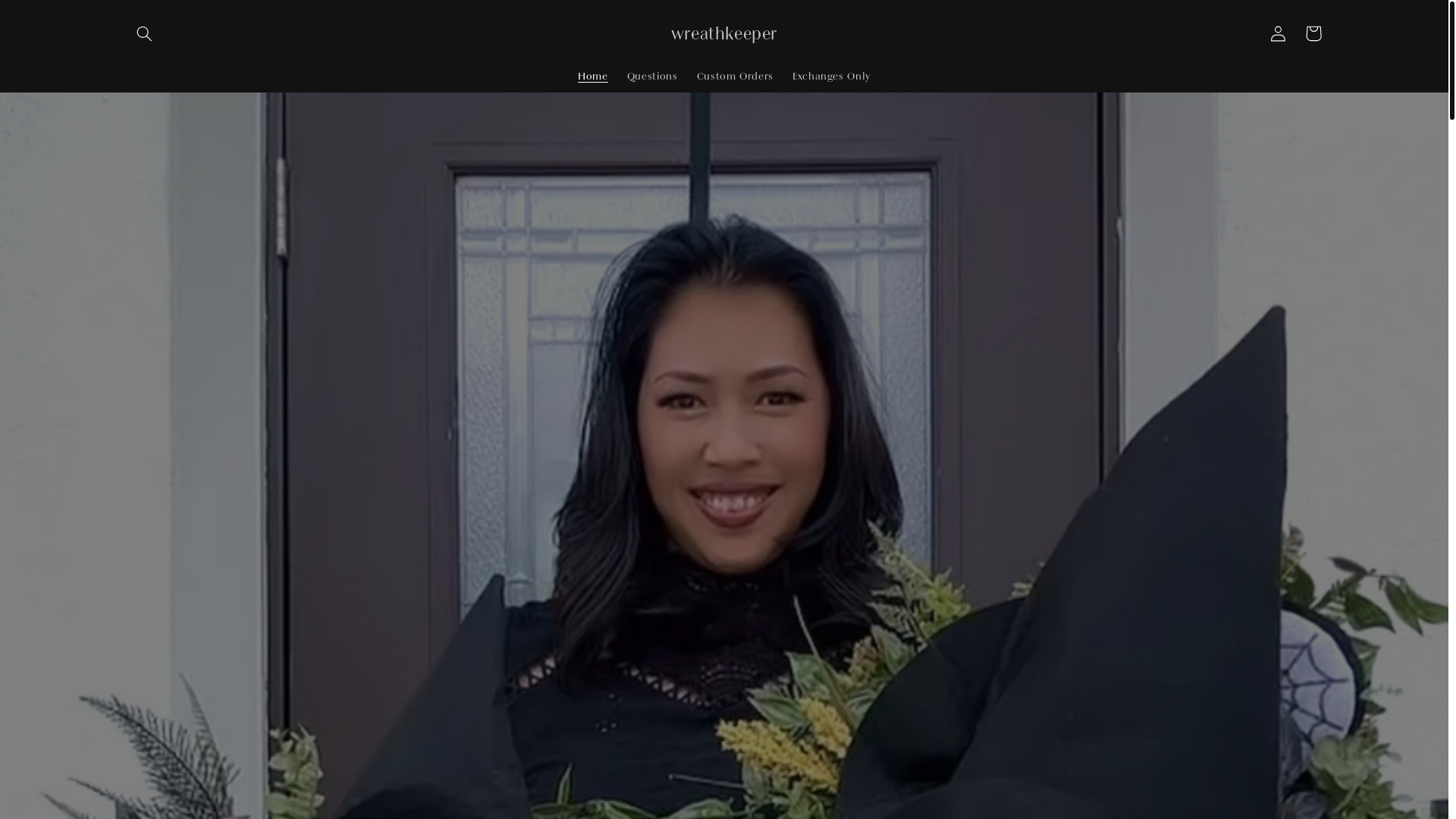 website screenshot of https://wreathkeeper.com/