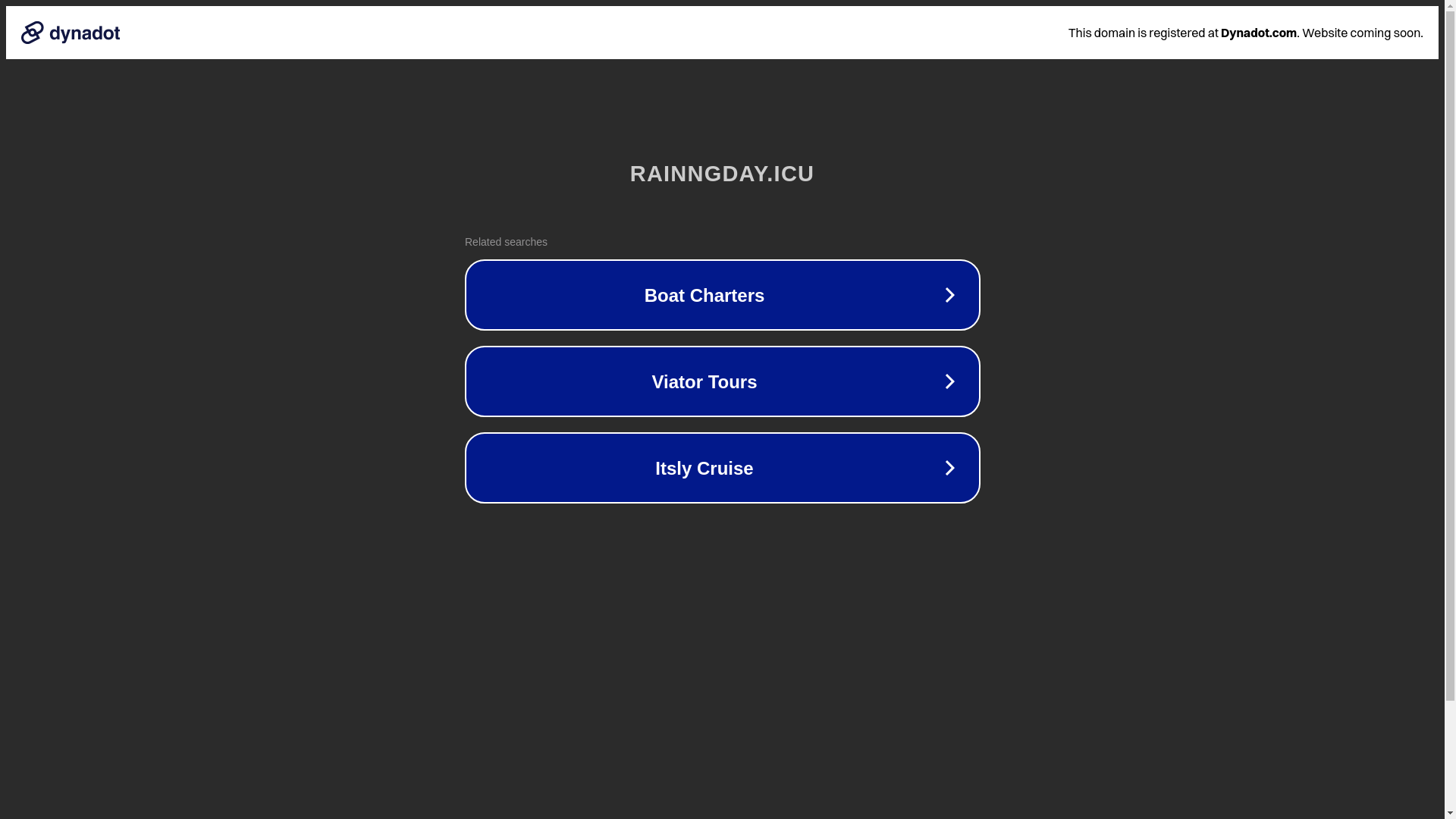 website screenshot of https://rainngday.icu/