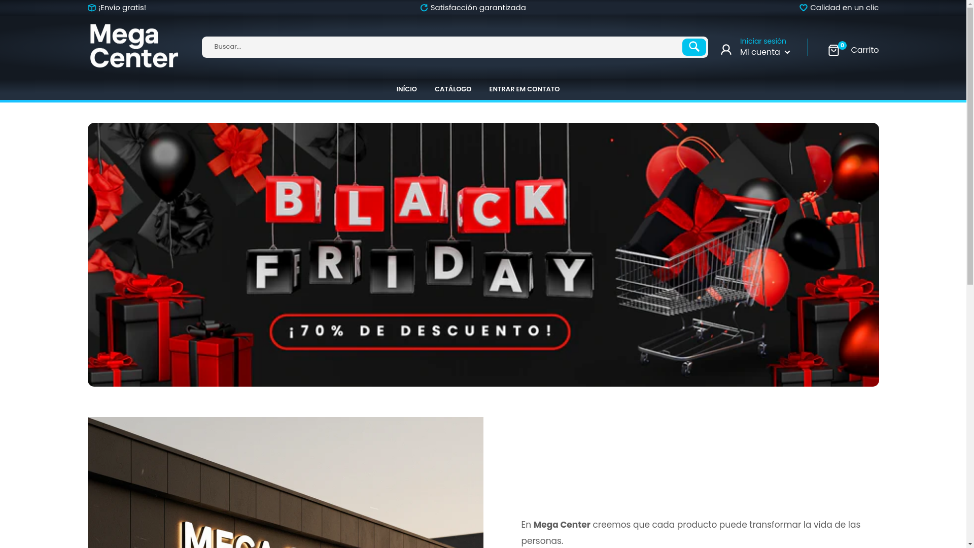 website screenshot of https://megacenter-ec.shop/