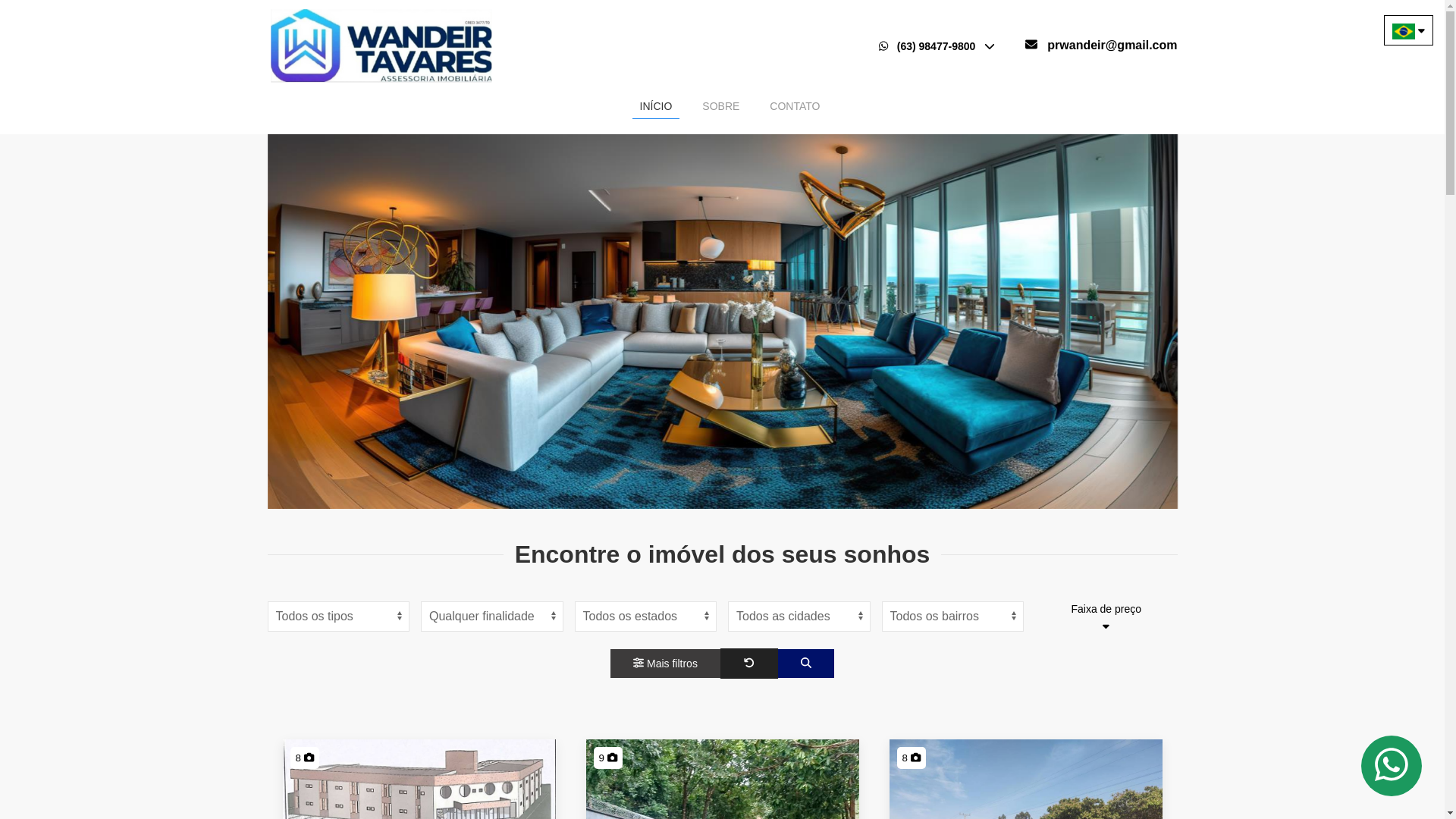 website screenshot of https://wmassessoriaimobiliaria.com.br/