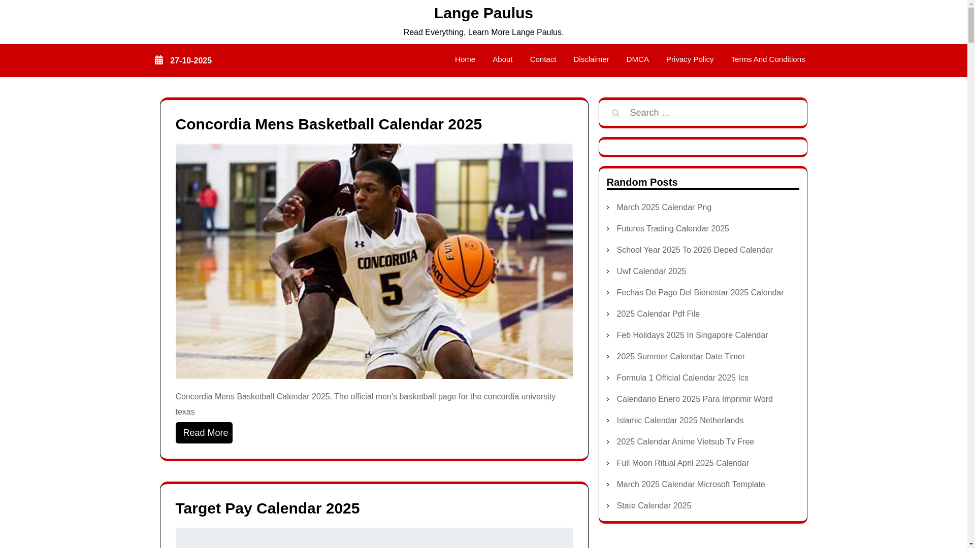 website screenshot of https://langepaulus.pages.dev/