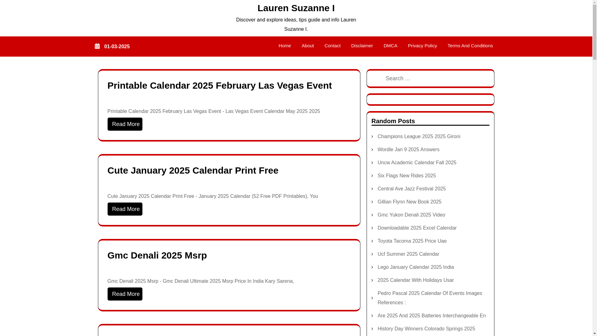 website screenshot of https://laurensuzannei.pages.dev/