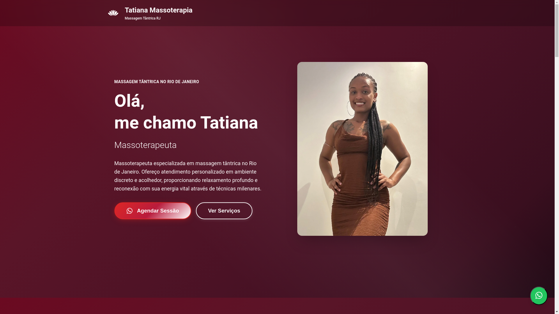 website screenshot of https://tatianaterapeutacorporal.pages.dev/