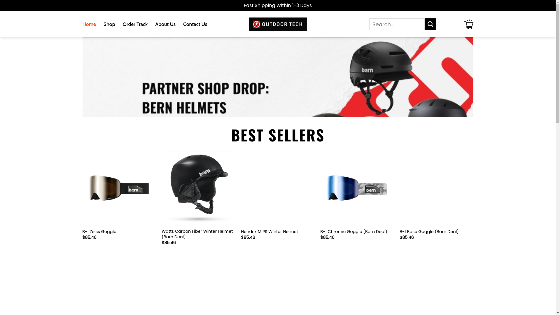 website screenshot of https://prooutdoortechnology.shop/
