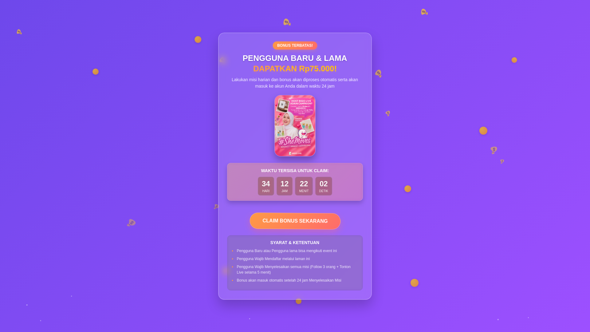 website screenshot of https://bigolivecampaignagustus.pages.dev/
