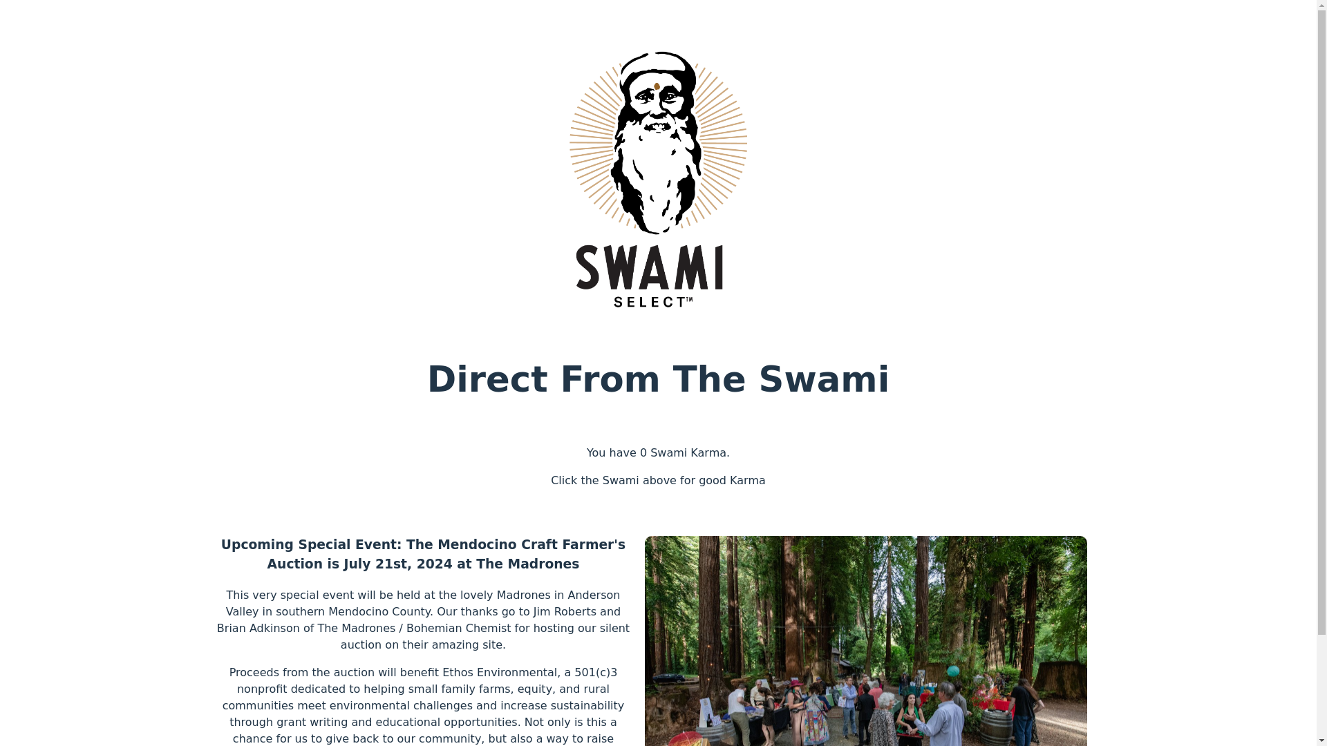 website screenshot of https://swami-direct.pages.dev/