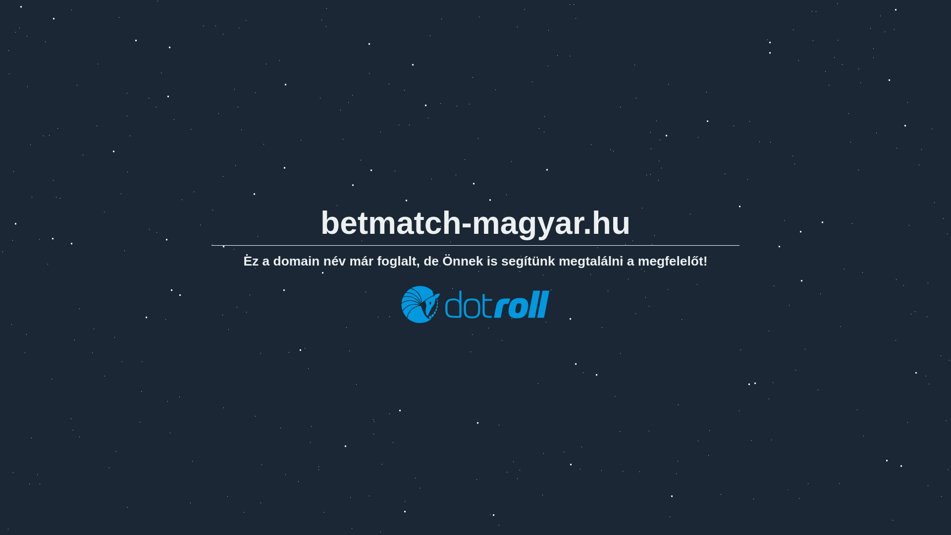 website screenshot of https://betmatch-magyar.hu/