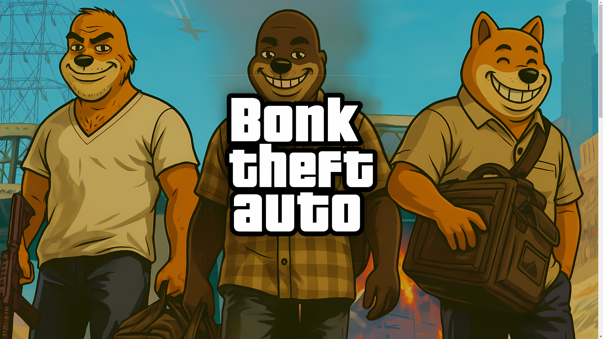 website screenshot of https://bonktheftauto.fun/