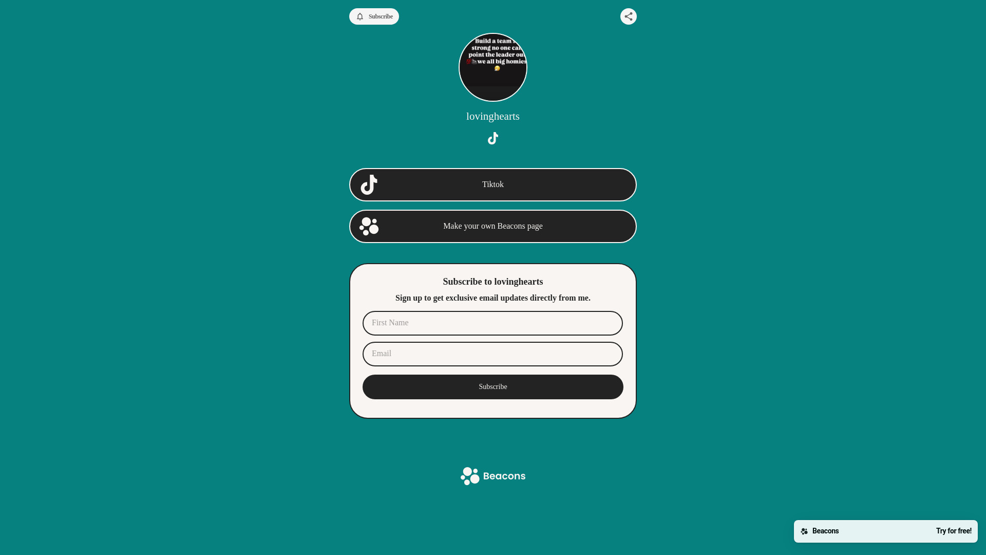 website screenshot of https://lovinghearts.store/