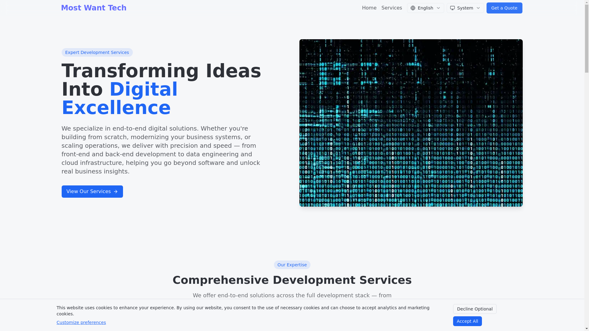 website screenshot of https://landing-app-e1c.pages.dev/