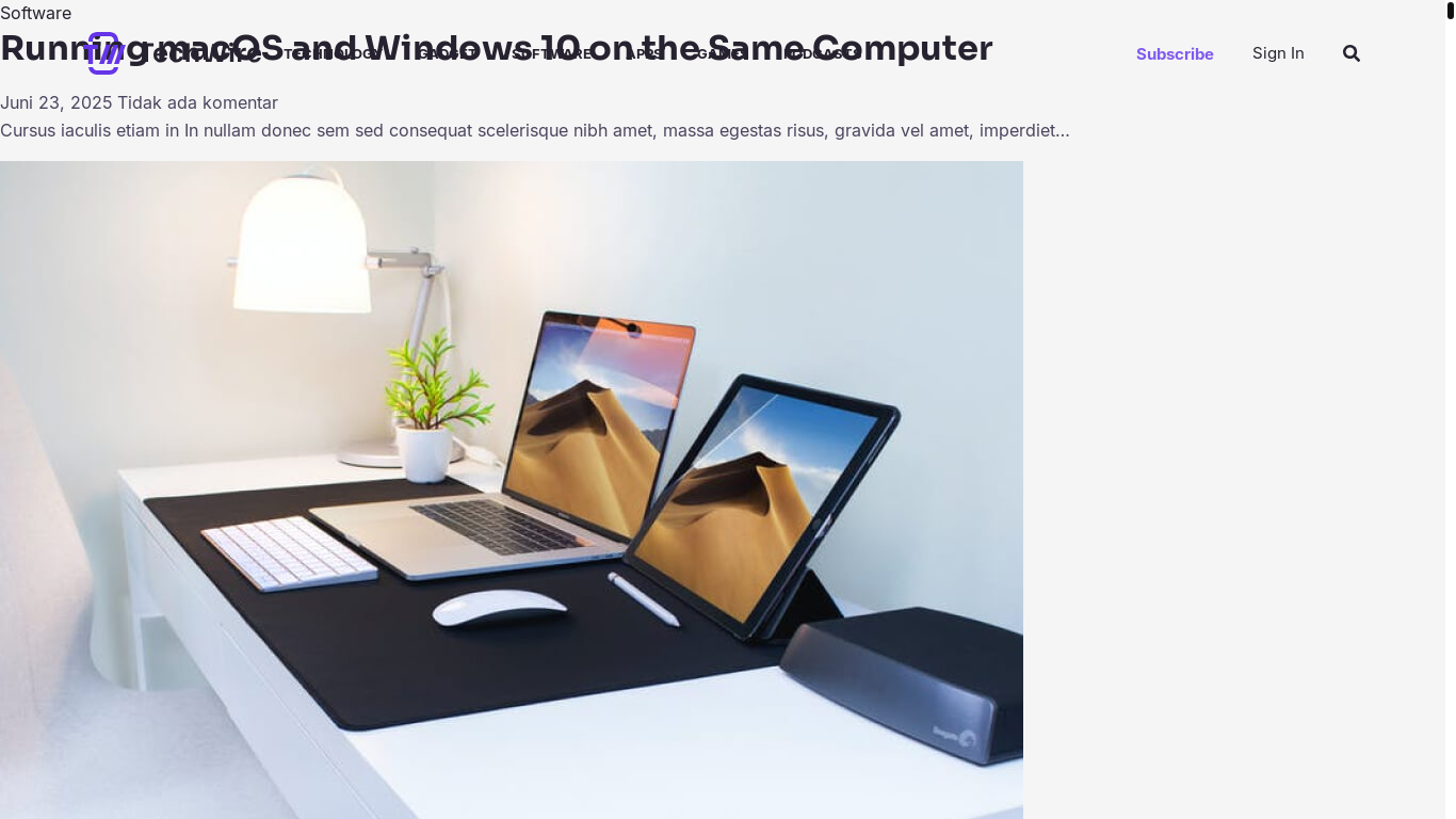 website screenshot of https://matanegeri.id/