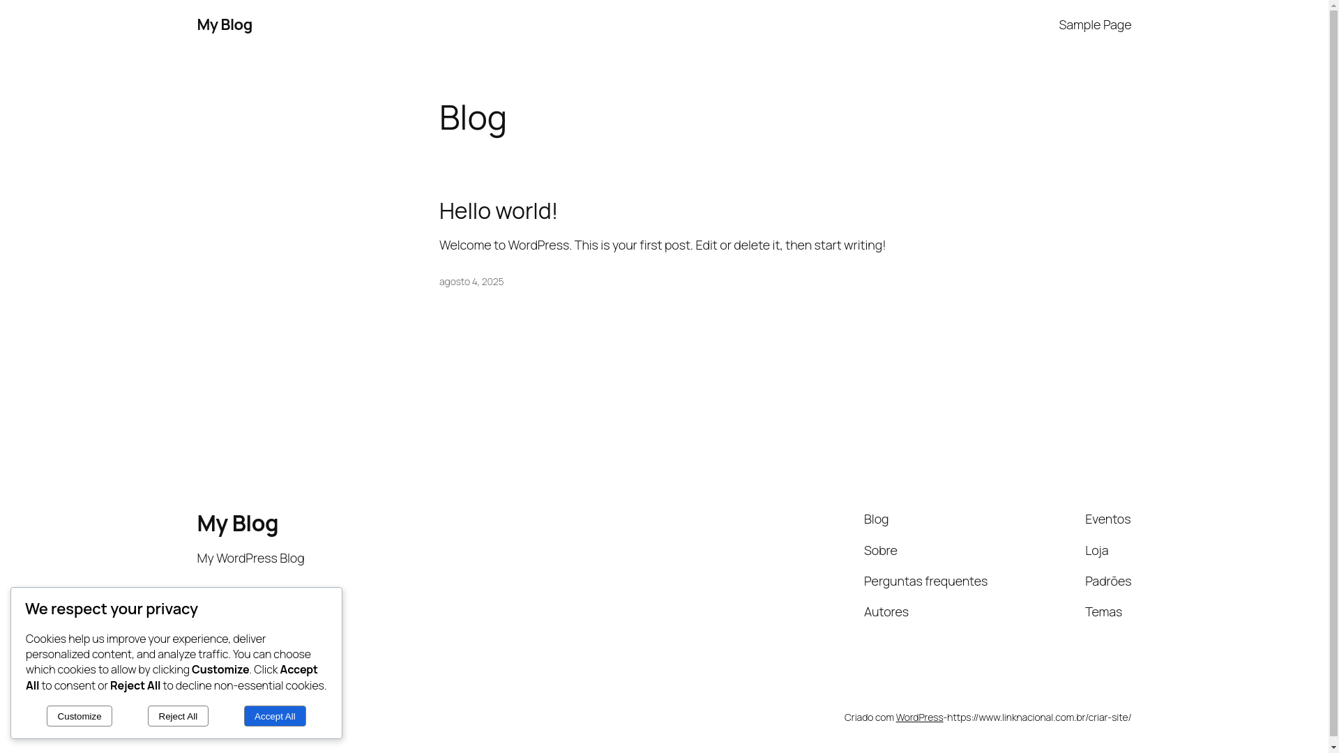 website screenshot of https://terapeutaneural.com.br/