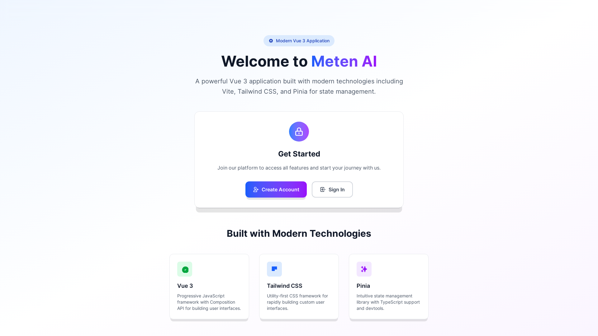 website screenshot of https://meten-ai-app.pages.dev/