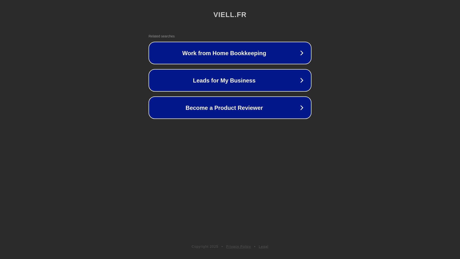 website screenshot of https://viell.fr/
