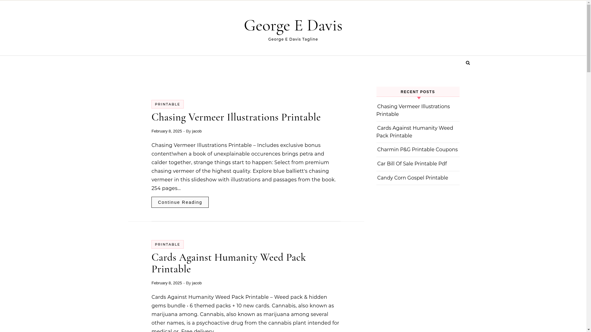 website screenshot of https://georgeedavist.pages.dev/
