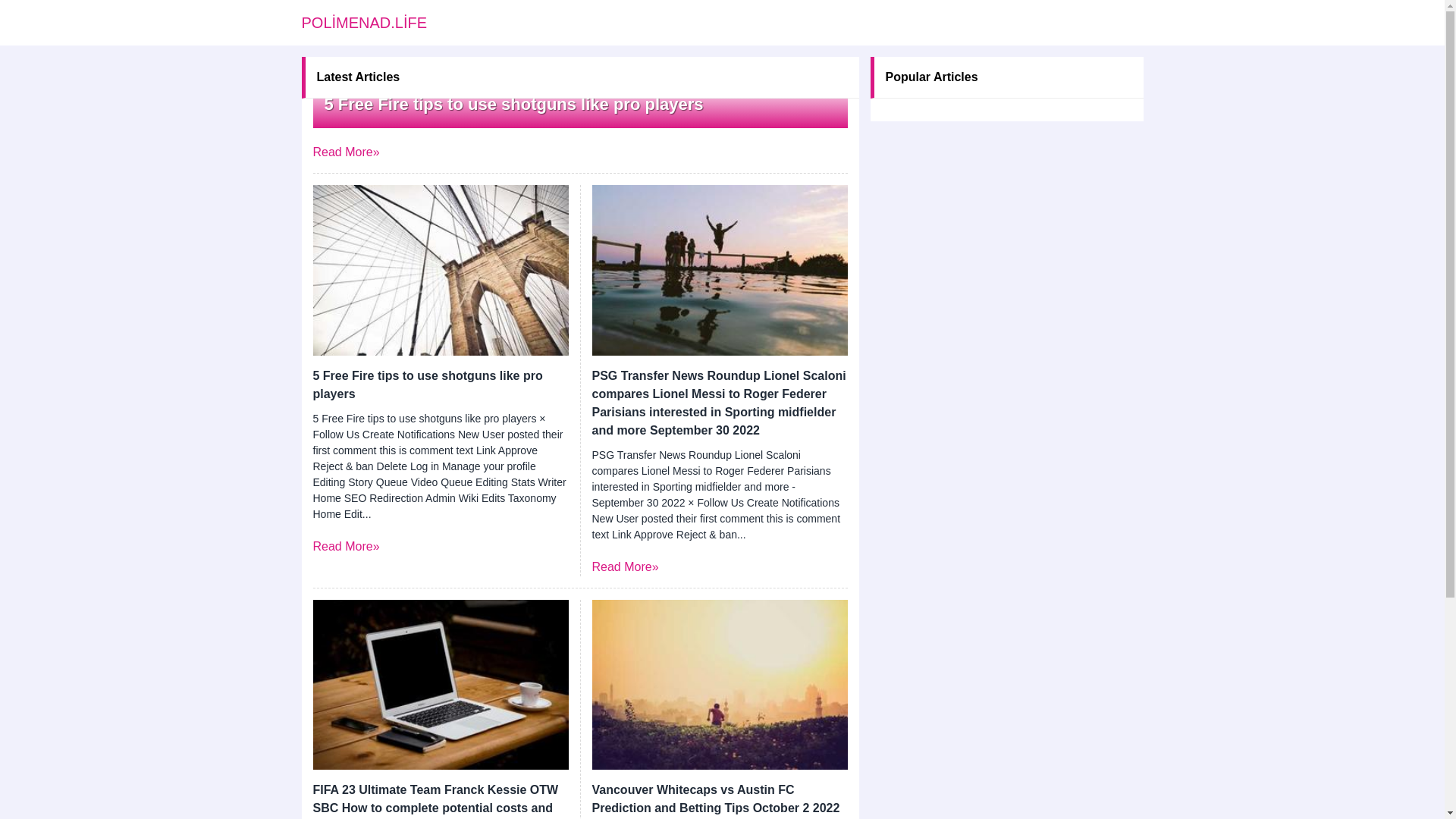 website screenshot of https://polimenad.life/