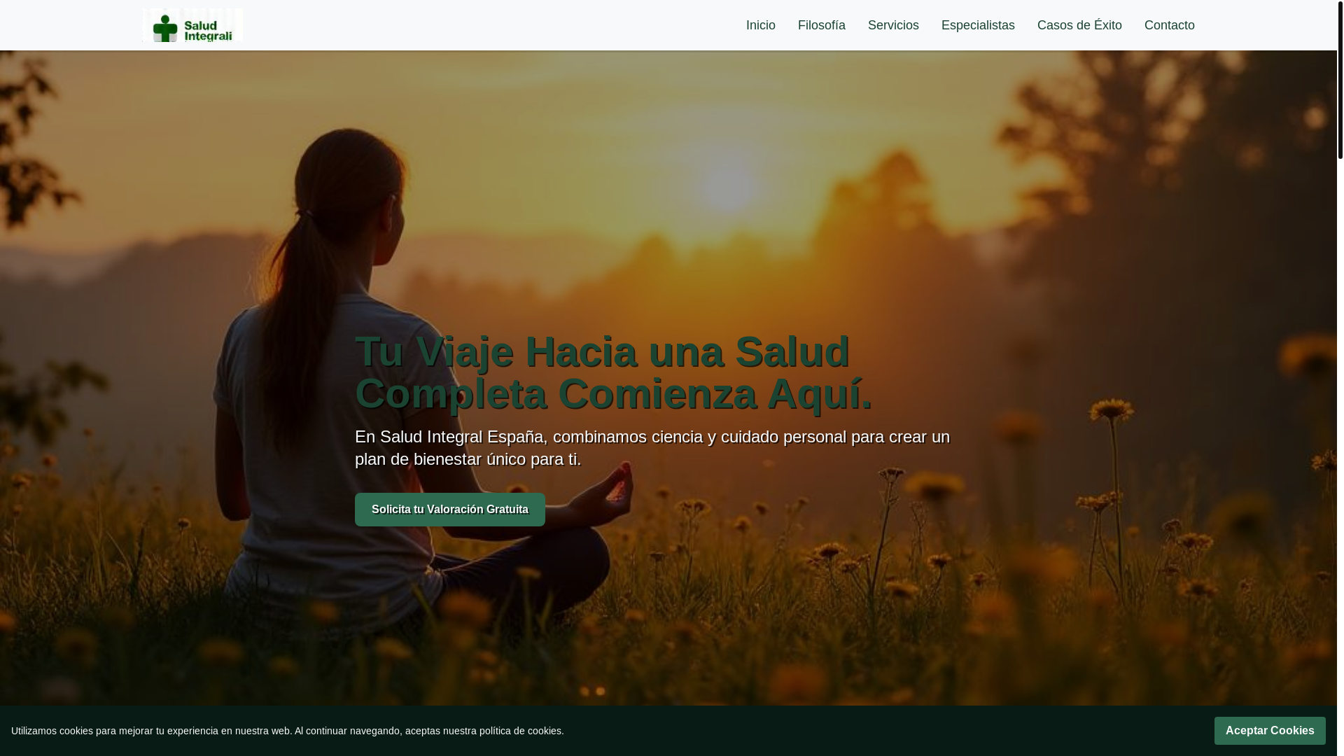 website screenshot of https://saludintegralespanapro.info/