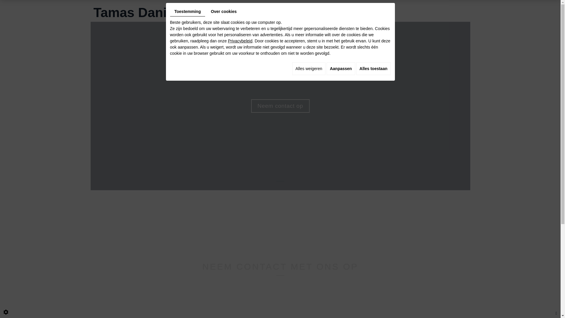 website screenshot of https://td-construct.be/