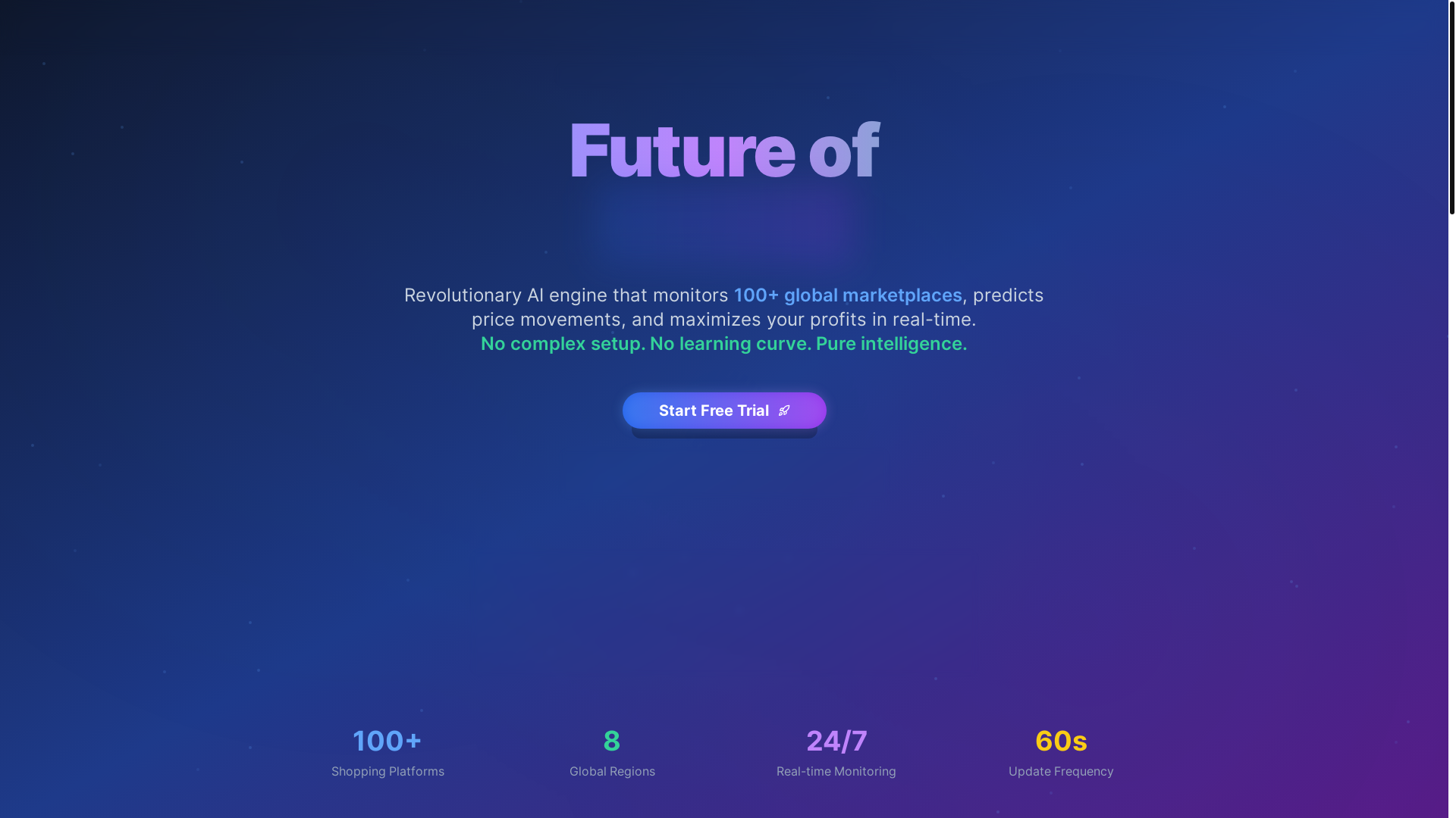 website screenshot of https://buyprice.ai/
