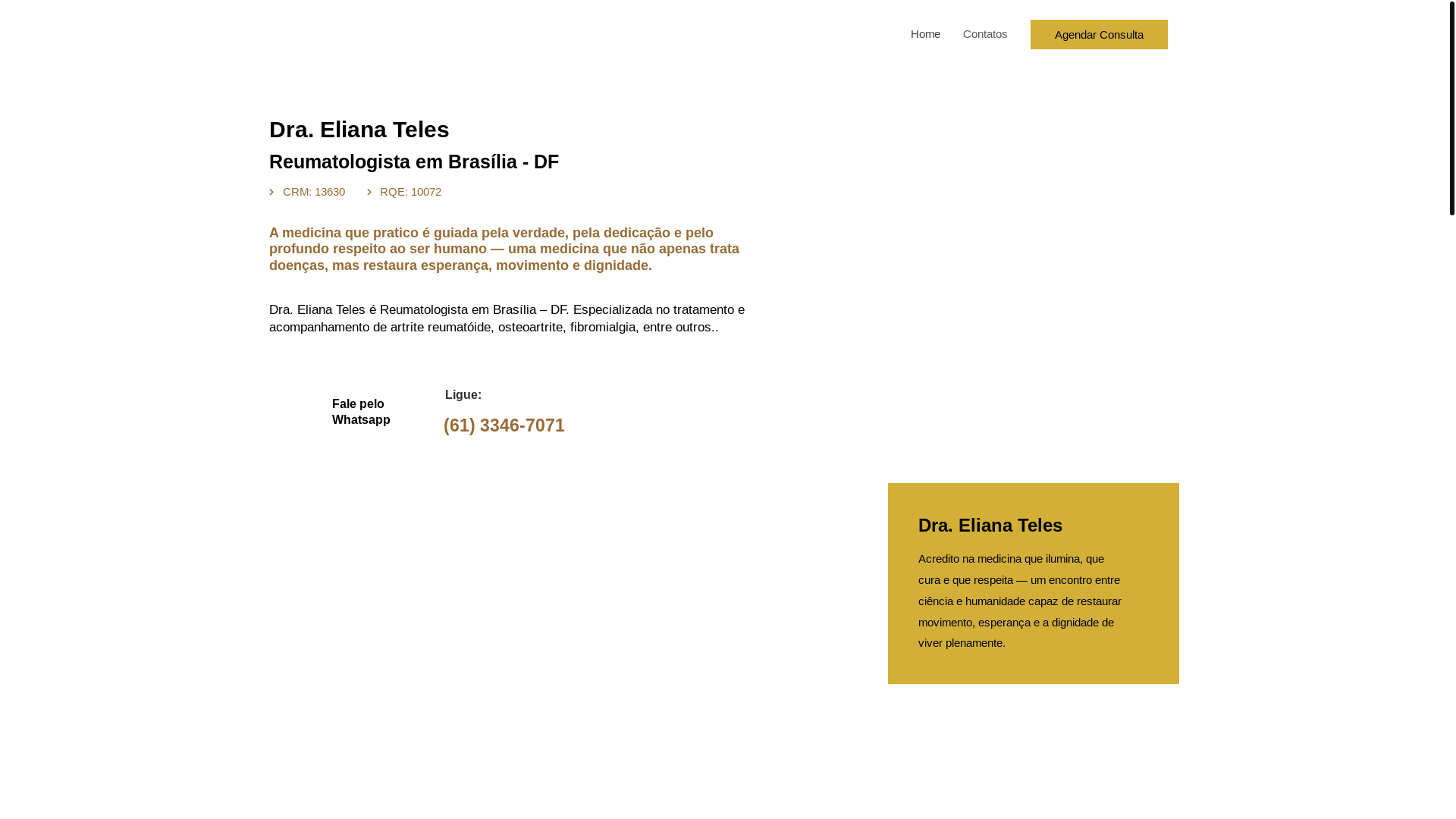 website screenshot of https://reumatologistabrasilia.com.br/