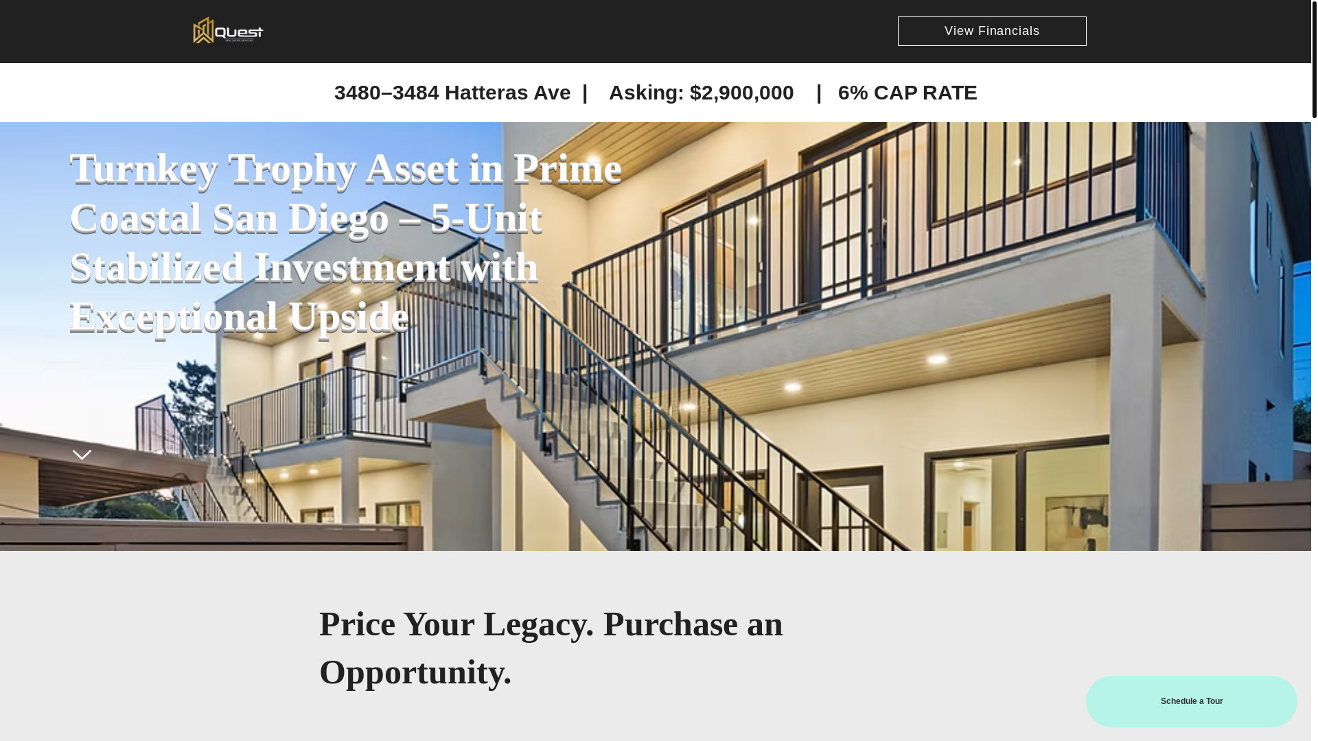 website screenshot of https://hatterasinvestment.com/