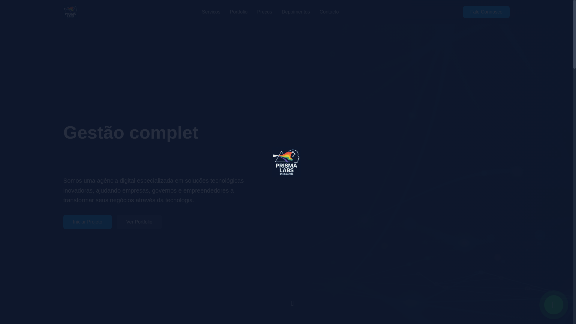 website screenshot of https://prismalabs.pages.dev/