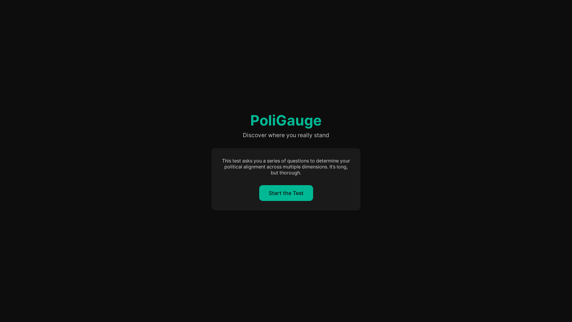 website screenshot of https://political-test.pages.dev/