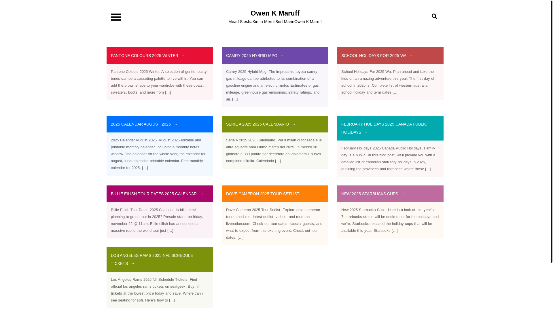 website screenshot of https://owenkmaruff.pages.dev/