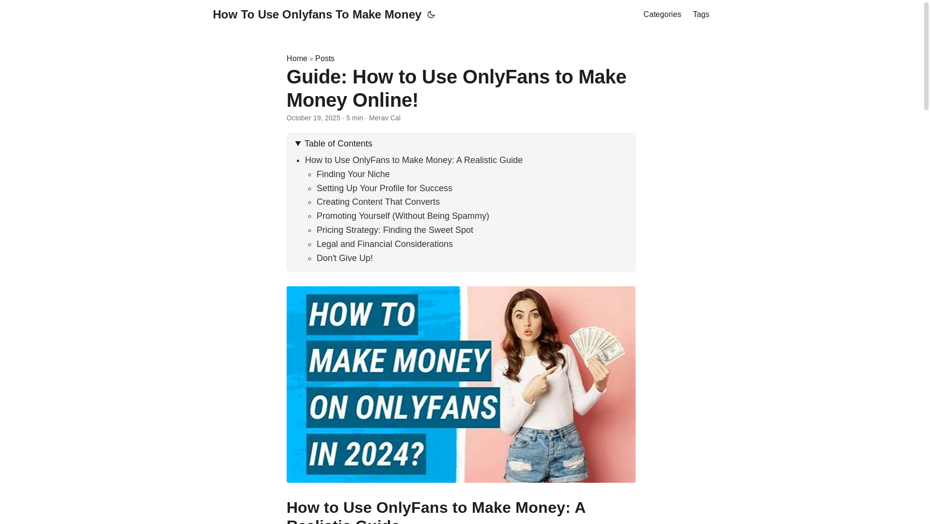 website screenshot of https://how-to-use-onlyfans-to-make-money.pages.dev/