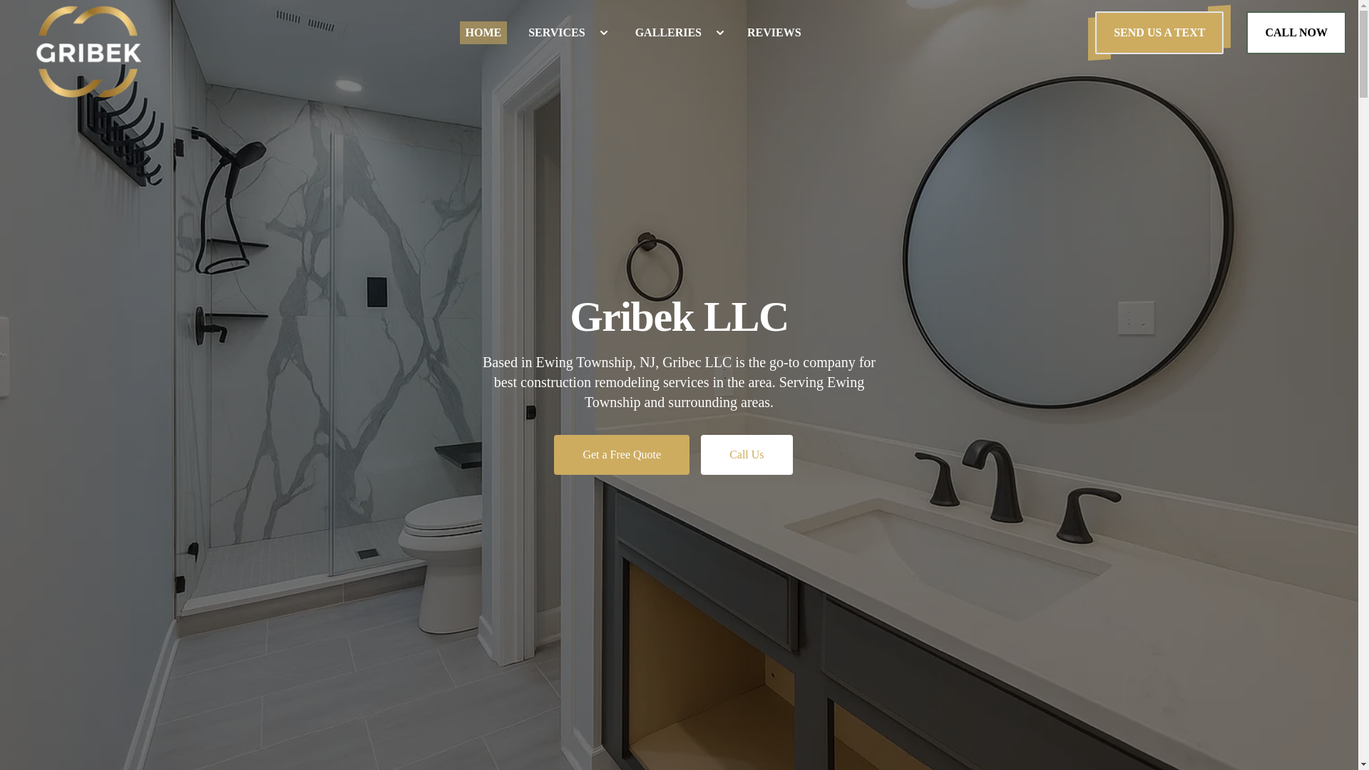 website screenshot of https://gribekremodeling.com/