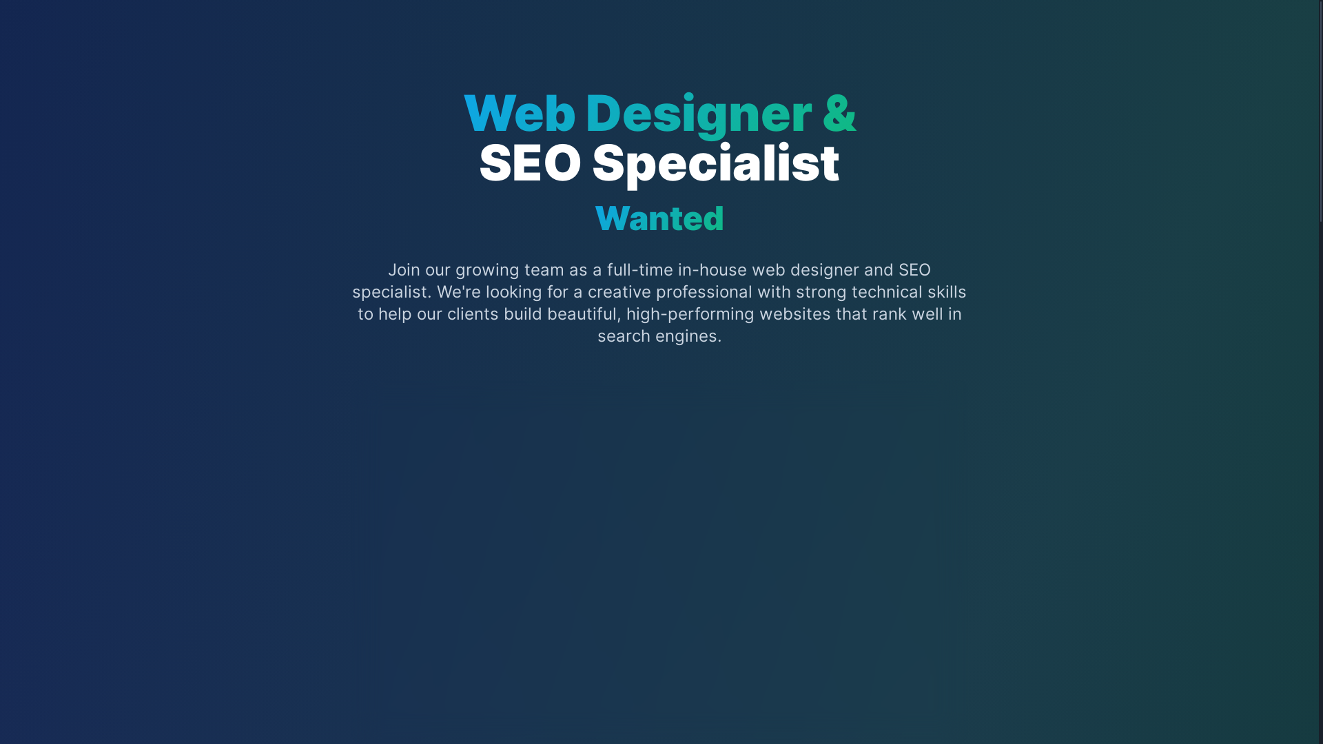 website screenshot of https://elevateclientswebdesign.com/