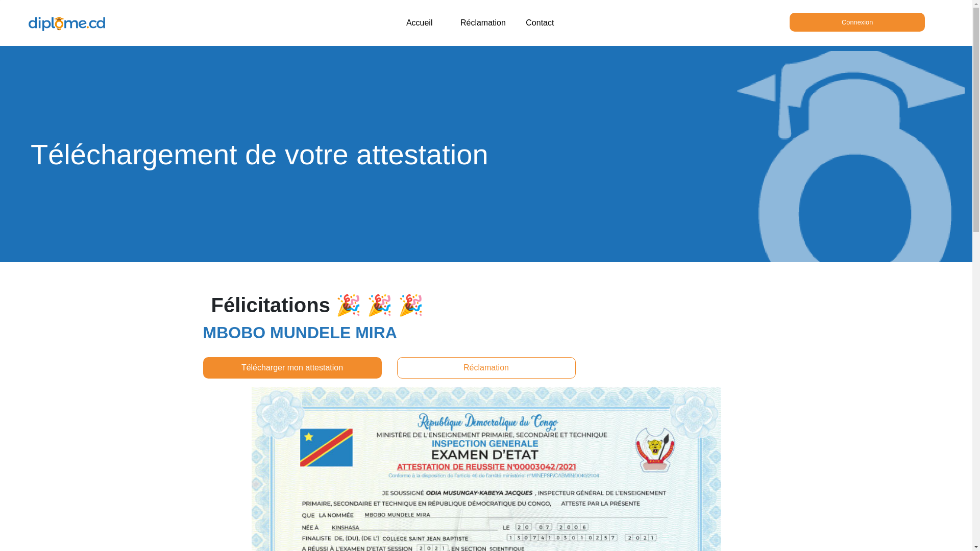 website screenshot of https://schoolapp.cd/